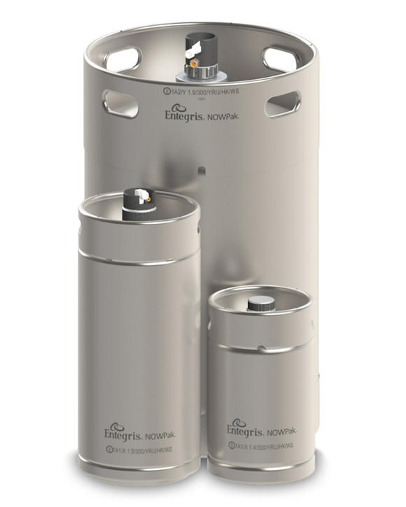 Entegris NOWPak Canisters 化学品包装容器